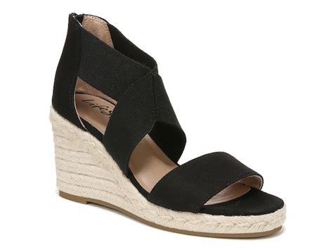 Lifestride Thrive Espadrille Wedge Sandal Free Shipping Dsw