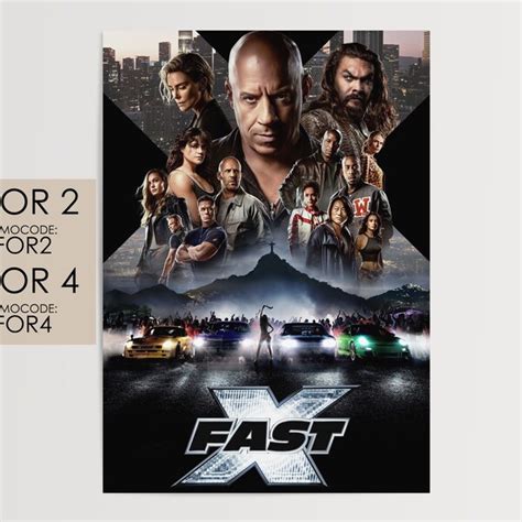 Fast X Movie Poster, Film Poster - Etsy