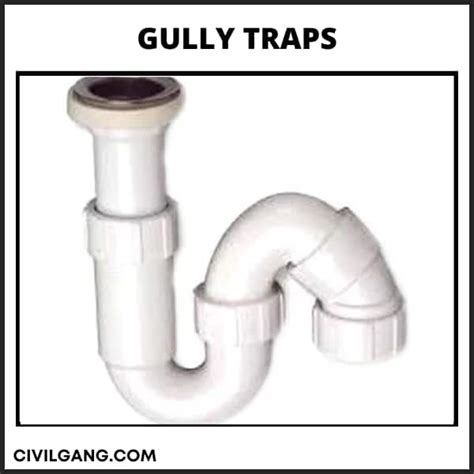 Types Of Plumbing Traps CivilGang