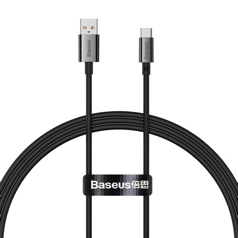 Baseus Superior Series Usb Usb C Kabel 100w 1m Svart