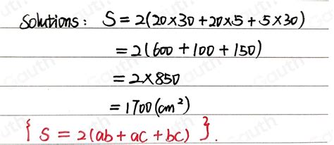 Solved Surta The Cereal Box Shown Below Is A Rectangular Prism Find