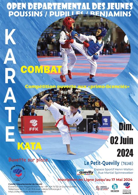 Open départemental des jeunes du 76 Combat Kata PPB Comité