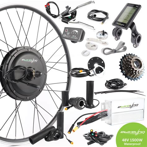 Waterproof 48v 1500w 26 700c Direct Drive Rear E Bike Conversion Kit E Smart Way