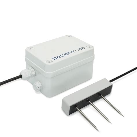 Soil Moisture, Temperature and Electrical Conductivity Sensor for LoRaWAN® — Decentlab