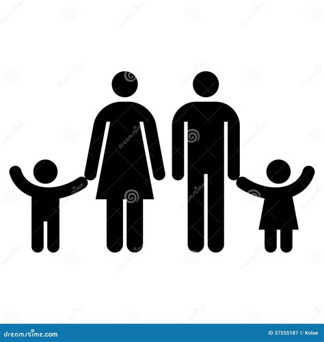 Family Symbol Cartoon Vector | CartoonDealer.com #9172883