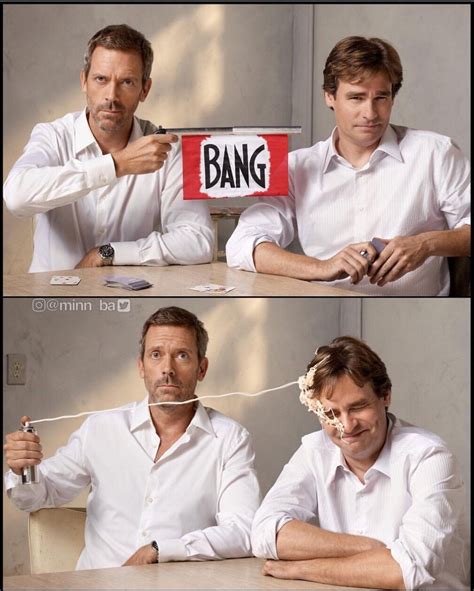 Dr House And Dr Wilson Hugh Laurie And Robert Sean Leonard Gregory