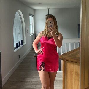 Intimates Sleepwear Y K Silk Pink Lingerie Mini Dress Poshmark