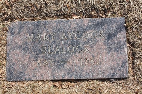 Mary McLemore Aycock Blalock 1887 1952 Mémorial Find a Grave