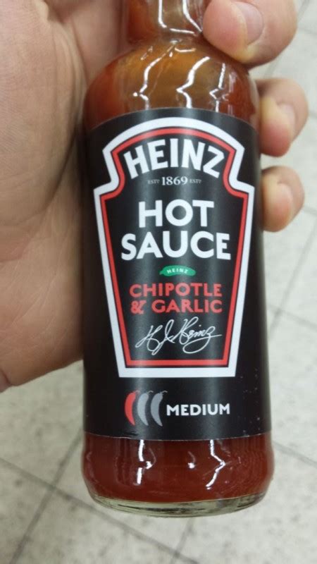 Heinz Hot Sauce Chipotle And Garlic Kalorien Nährwerte