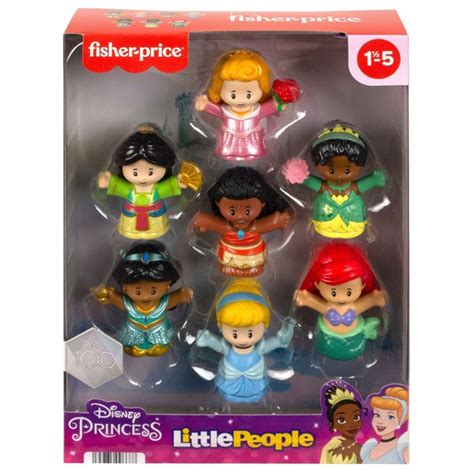 Fisher-Price Little People Disney Princess 7 Figure Pack | Smyths Toys UK