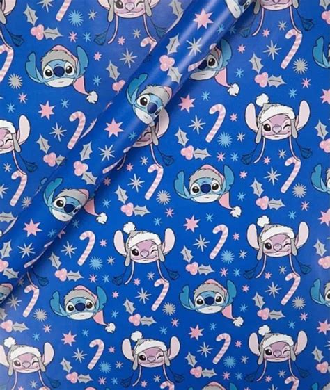 Disney Lilo And Stitch Wrapping Paper And Tags X M Rolls Of Paper