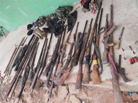 Operation Whirl Stroke Recovers Large Quantities Of Arm And Ammunition