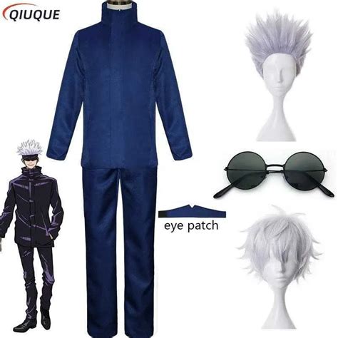 Anime Costumes Anime Jujutsu Kaisen Gojo Satoru Cosplay Come Tops Pants