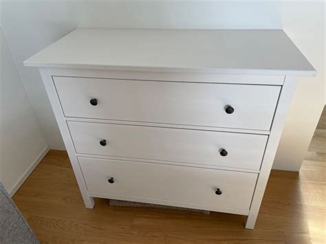 Ikea Hemnes Kommode Mit 3 Schubladen Weiss Kaufen Auf Ricardo