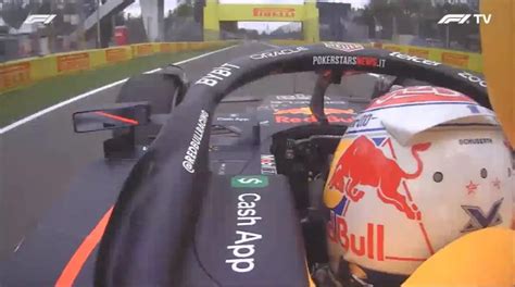 F Gp Italia Analisi On Board Fp Red Bull Verstappen Solido