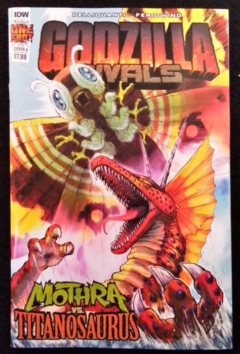 Godzilla Rivals Mothra Vs Titanosaurus Comic Books Modern