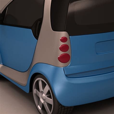 3d model smart car