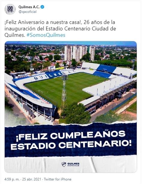 Nuevo Aniversario de la inauguración del Estadio Centenario La Mirada