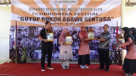 Festival Eco Bhinneka Terselenggara Secara Meriah Di Taman Cerdas