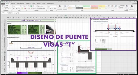 Diseño De Puentes Vigas T Excel Civil21