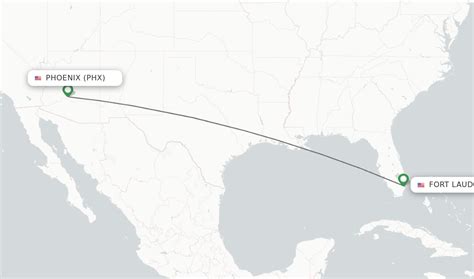 Direct Non Stop Flights From Phoenix To Fort Lauderdale Schedules