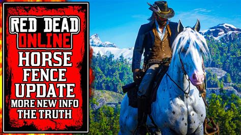 The Truth About Rockstars Horse And Wagon Fence Update In Red Dead