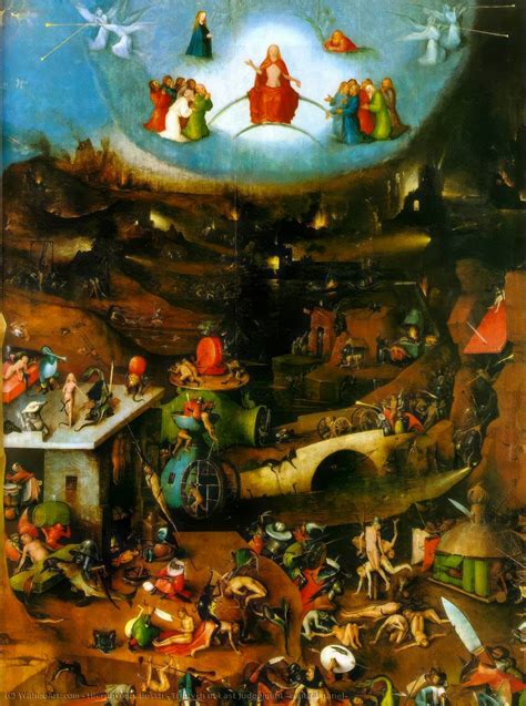 Triptych of Last Judgement (central panel) by Hieronymus Bosch (1450-1516, Netherlands) | Museum ...