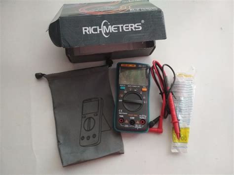 Оригінал Мультиметр RICHMETERS RM102 с термопарой True RMS: 750 грн ...