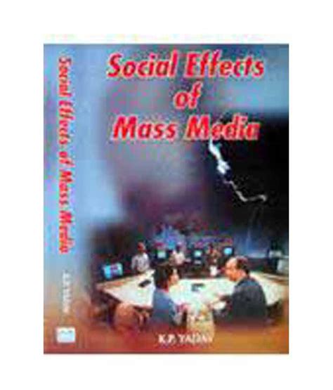 Social Effects Of Mass Media: Buy Social Effects Of Mass Media Online ...