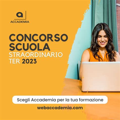 Concorso Scuola Straordinario Ter Webaccademia