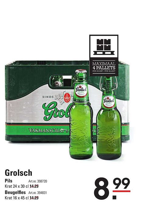 Grolsch Aanbieding Bij Sligro Folders Nl