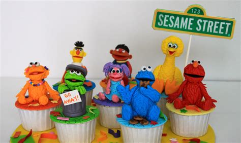 Sesame Street Cupcakes