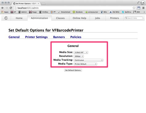 Printer Setup Instructions - Zebra GX430t - OSX – Vinfolio Help Desk