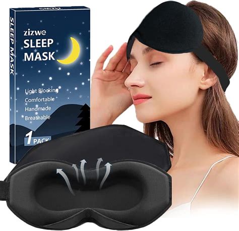 Amazon Sleep Mask For Women Men Blackout D Contoured Cup