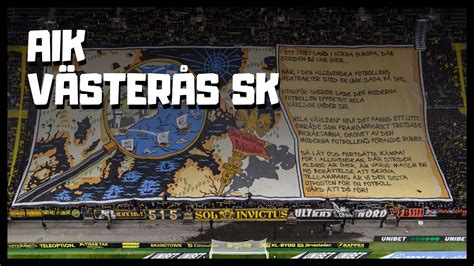 Aik V Ster S Sk Spelarbussmottagning Premi R Tifo Youtube