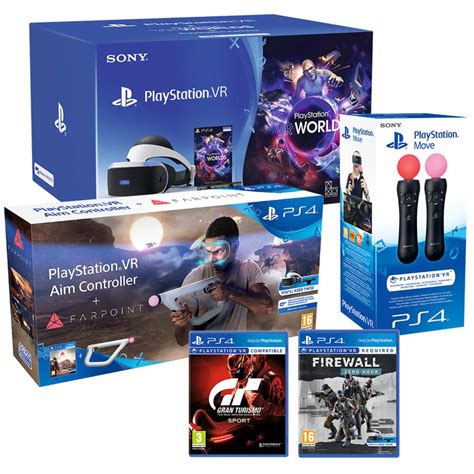 PlayStation VR Bundle Pack with Firewall Zero Hour, Gran Turismo ...