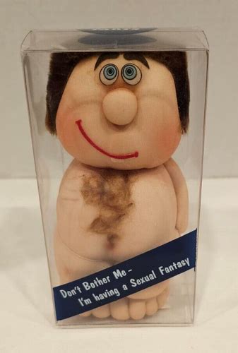 RARE VINTAGE RUSS BERRIE AND COMPANY PRIVATE PARTS Naked Man Plush NIB