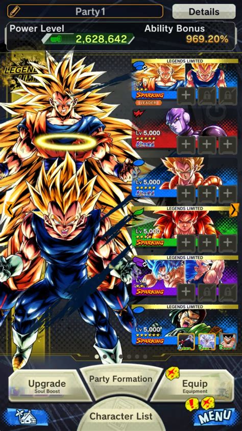 Dragon Ball Legends Lf Goku Sj E Vegeta Sj Ul Hit Outros Dfg