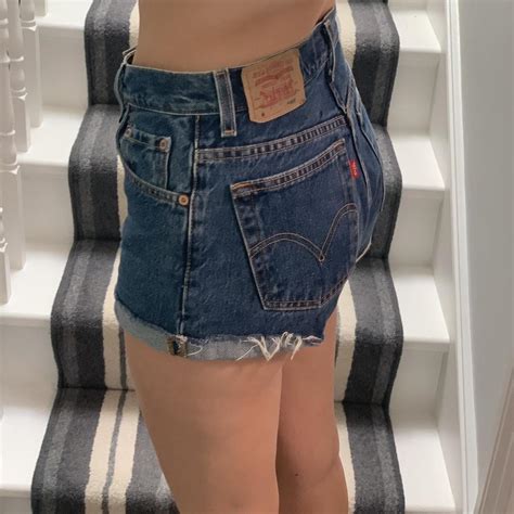 Levi High Waisted Denim Shorts Bought From Urban Depop