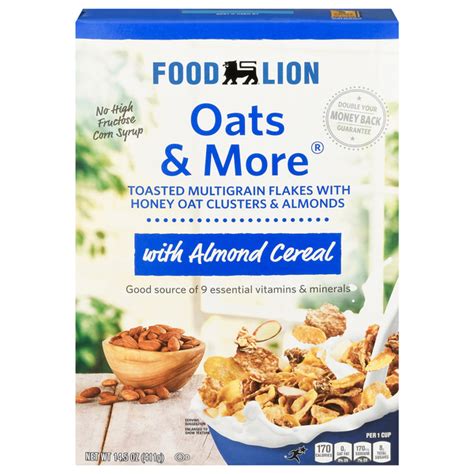 Save On Food Lion Oats And More With Almond Cereal Order Online Delivery