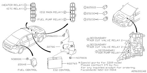 Subaru Forester Engine Control Module Ecm Unit Egi Ah