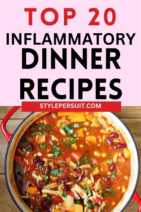 20 Top Anti Inflammatory Dinner Recipes StylePersuit