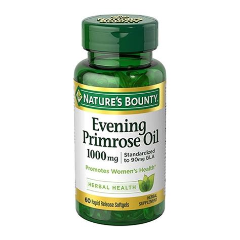 Buy Natures Bounty Evening Primrose Oil 1000 Mg Softgels 60 Ea 2