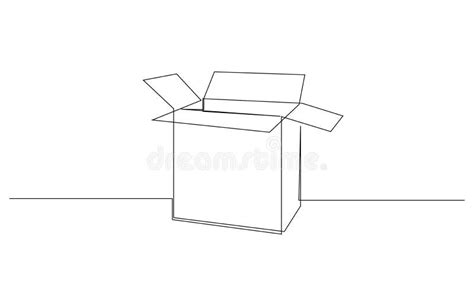 Cardboard Box Line Drawing Stock Illustrations – 2,196 Cardboard Box Line Drawing Stock ...