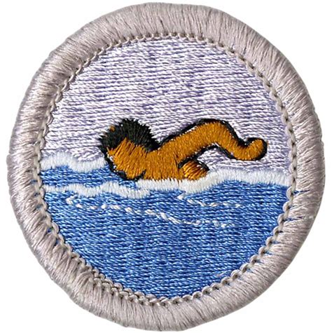 Swimming Merit Badge Emblem | Boy Scouts of America