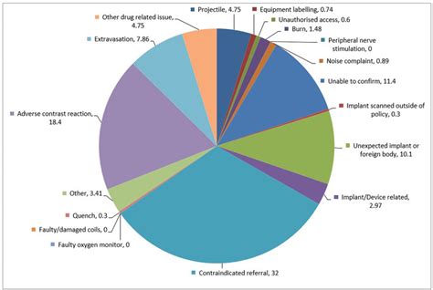 Pie Chart Of Incident Subcategory Frequency As Percentage Of MR