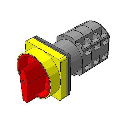 Переключатель кулачковый ПКП25-13У 25А - Чертежи, 3D Модели, Проекты ...