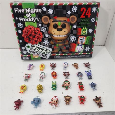 Mystery Countdown Advent Calendar with 24 Surprise Collectibles for