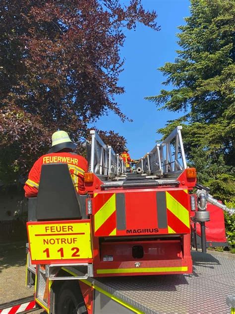 TH2 DLK Unterstützung Rettungsdienst Feuerwehr Teningen