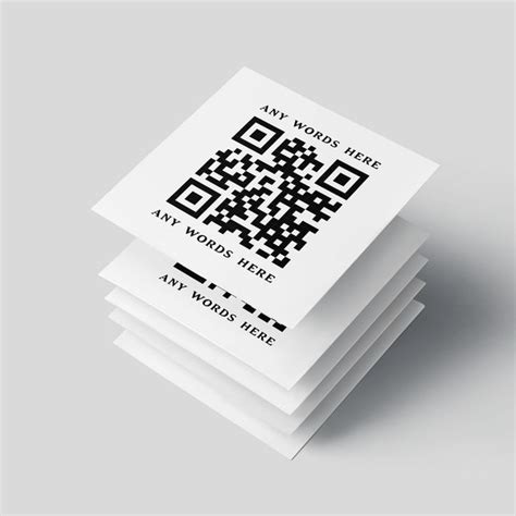 Customized Business Cards Qr Code Etsy